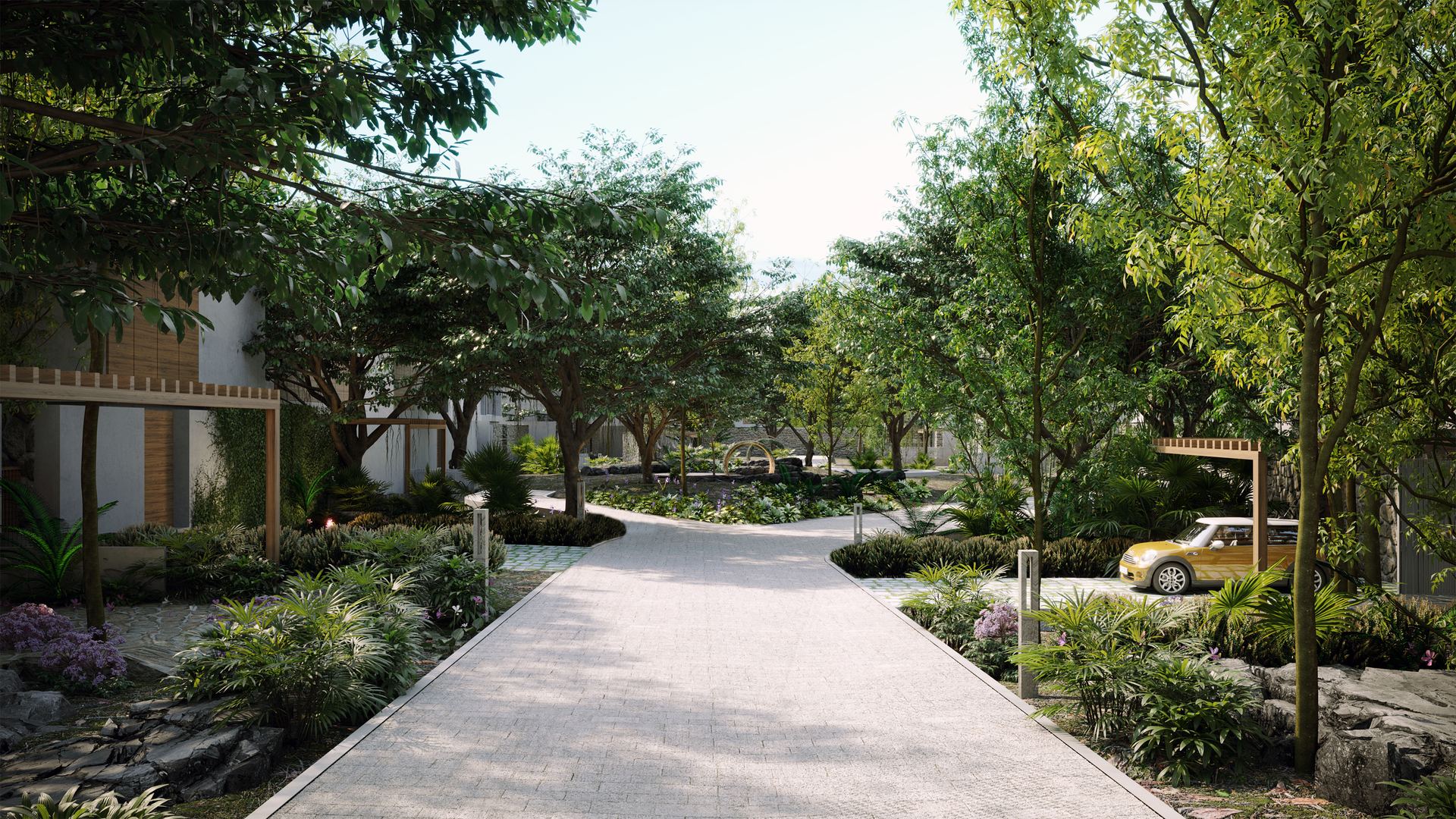 K'in Privada boulevard